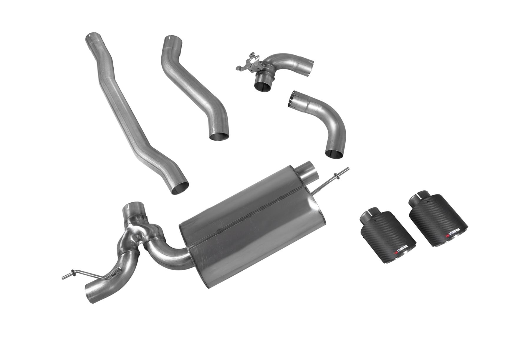 Scorpion Exhaust GPF-Back System with electronic valve BMW 128ti F40 2021-2024
