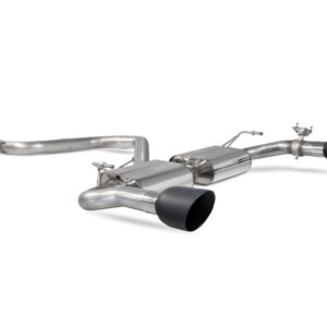 Scorpion Exhaust Non-Resonated GPF-Back With Electronic Valve Daytona Black Ceramic Tailpipe Hyundai i30N Performance GPF Model 2019-2022