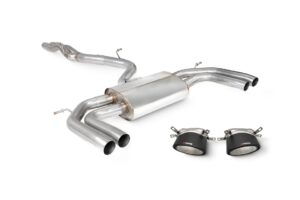 Scorpion Exhaust Non-Resonated GPF-Back System Non Valved Ascari RS Tailpipe Audi RS3 8Y Sportback 2021-2026