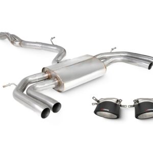 Scorpion Exhaust Non-Resonated GPF-Back System Non Valved Ascari RS Tailpipe Audi RS3 8Y Sportback 2021-2026