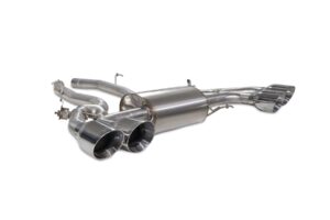 Scorpion Exhaust Half System with Valves Polished Trims BMW X3 M Pre LCI 2019-2021