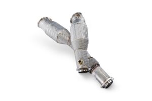 Scorpion Exhaust Downpipes With A High Flow Sports Catalysts BMW M3 G81 Touring ROW Non-GPF Model 2021-2026