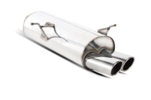 Scorpion Exhaust Rear Silencer Only Monaco (twin) Tailpipe BMW 318 E46 1998-2005