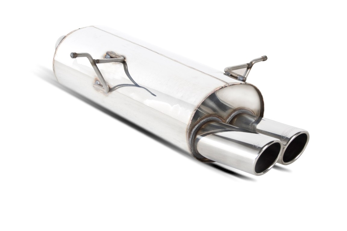 Scorpion Exhaust Rear Silencer Only Monaco (twin) Tailpipe BMW 318 E46 1998-2005