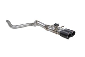 Scorpion Exhaust Predator GPF-Back System With Electronic Valve Ascari Tailpipe Ford Fiesta MK8.5 ST 2022-2024