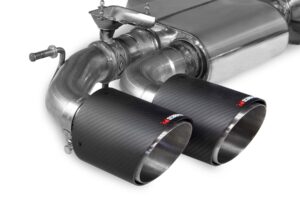 Scorpion Exhaust Resonated Cat/GPF-Back & valves Audi S3 8Y Sportback 2020-2026