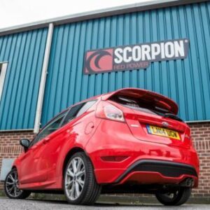Scorpion Exhaust Rear Silencer Ford Fiesta EcoBoost 1.0T 100/125/140 PS 2013-2017