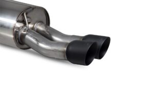 Scorpion Exhaust Non-Res GPF-Back (Black) Volkswagen Polo GTI AW (GPF Model) 2018-2026
