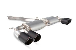 Scorpion Exhaust Non-Res Cat-Back Non-Valved (Black) Volkswagen Golf MK7 R 2014-2016