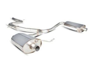 Scorpion Exhaust Non-Res Cat-Back Skoda Octavia vRS 2.0 TFSi 2013-2018
