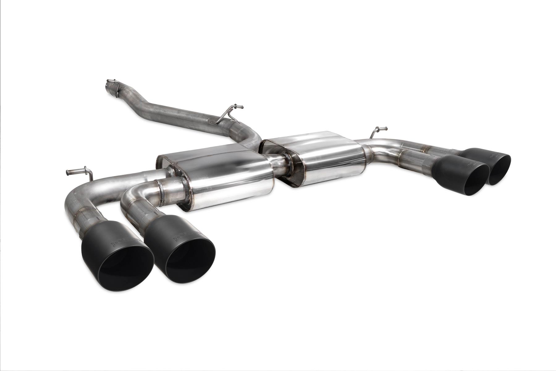 Scorpion Exhaust Non-Res/GPF Back Without Valves Audi S3 Saloon 8V 2013-2020