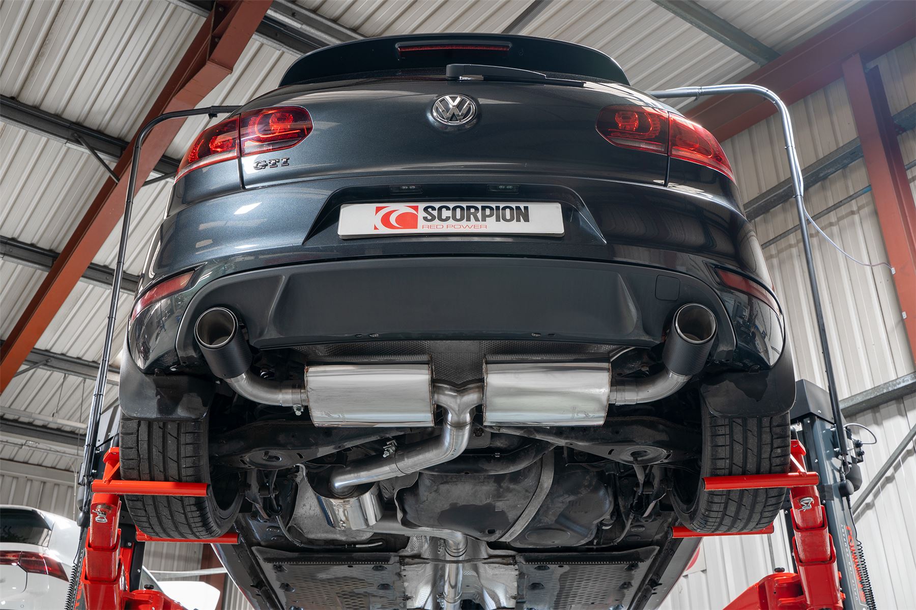 Scorpion Exhaust Resonated Cat-Back System Volkswagen Golf GTI Mk6 Edition 35 2009-2013