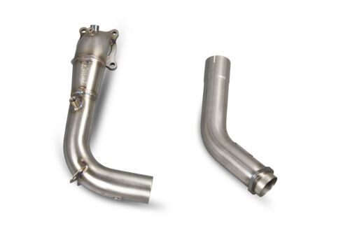 Scorpion Exhaust De-Cat Downpipe Honda Civic Type R FK2 RHD 2015-2017