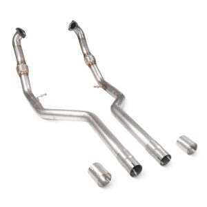 Scorpion Exhaust Front Pipe Non-Sport Diff & Non GPF Audi S4 B9 Quattro 3.0T V6 Avant Non-GPF Models 2017-2019
