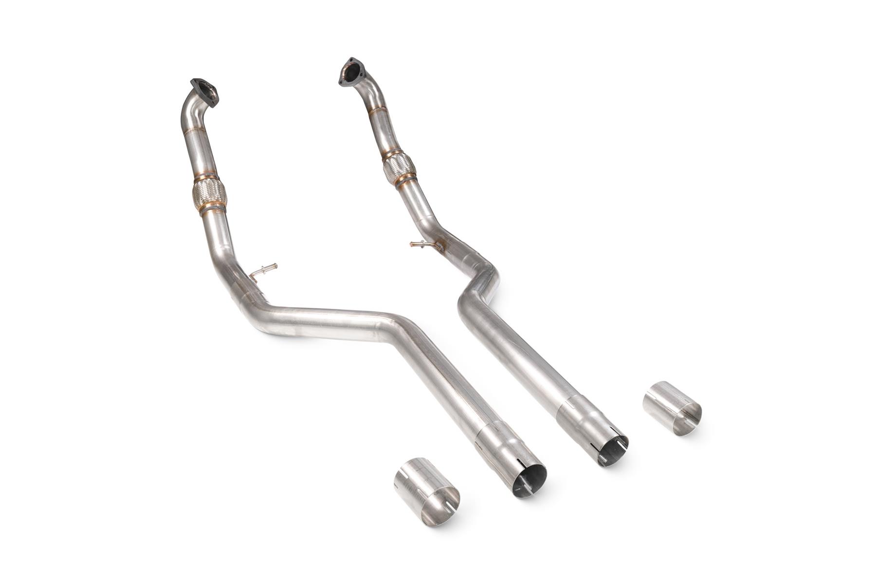 Scorpion Exhaust Front Pipe Non-Sport Diff & Non GPF Audi S4 B9 Quattro 3.0T V6 Avant Non-GPF Models 2017-2019