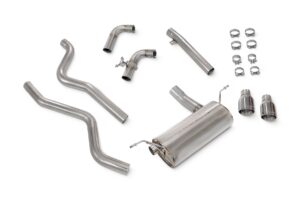 Scorpion Exhaust Non-Res Cat-Back System Polished Trim BMW 440i F32/F33/F36 Including xDrive 2016-2018