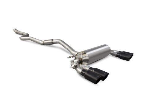 Scorpion Exhaust Cat-Back Valved (Black) BMW M2 F87 Non-GPF Model 2016-2018