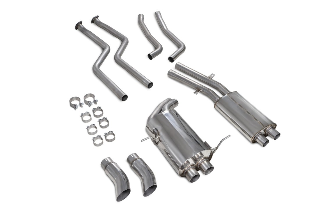Scorpion Exhaust Cat-Back System DTM Tailpipe BMW 320 E46 RWD Petrol 2000-2006
