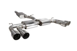Scorpion Exhaust Resonated Cat-GPF Without Valves Audi S3 Saloon 8V 2013-2020