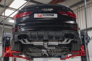 Scorpion Exhaust Resonated Cat-GPF No Valves Audi S3 Saloon 8V 2013-2020