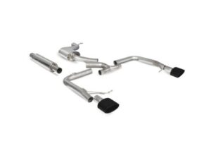 Scorpion Exhaust Res Cat-Back (Black) Seat Leon Cupra 2.0 Tsi 280/290 ST 2015-2018