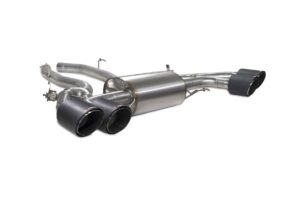 Scorpion Exhaust Half System with Valves Carbon Fibre Trims BMW X3 M Pre LCI 2019-2021