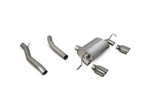 Scorpion Exhaust Non resonated Cat-Back System Audi TT Mk1 Quattro Sport 1999-2006