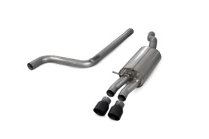Scorpion Exhaust Non-Res GPF-Back (Black) Volkswagen Polo GTI AW (GPF Model) 2018-2026