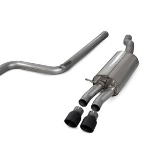 Scorpion Exhaust Non-Res GPF-Back (Black) Volkswagen Polo GTI AW (GPF Model) 2018-2026