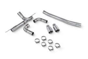 Scorpion Exhaust Non-Resonated Half System Daytona Tailpipe BMW 430D F32 Including xDrive 2013-2020