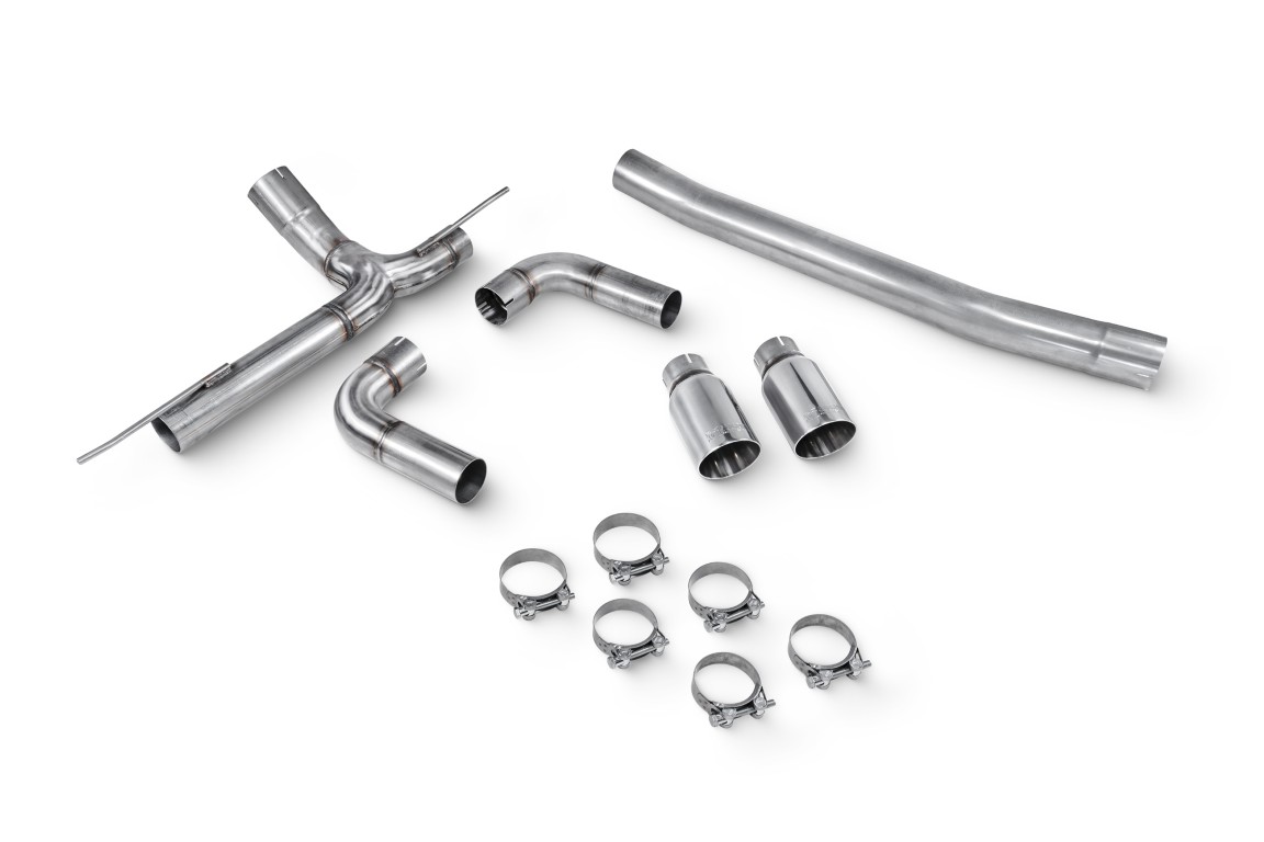 Scorpion Exhaust Non-Resonated Half System Daytona Tailpipe BMW 430D F32 Including xDrive 2013-2020
