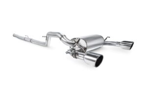 Scorpion Exhaust Cat-Back System With Electronic Valve Indy Tailpipe Ford Focus MK3 RS Non-GPF Model 2016-2019