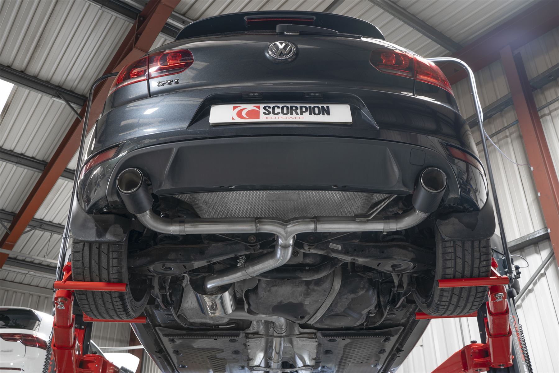 Scorpion Exhaust Resonated Predator Cat-Back System Volkswagen Golf GTI MK6 Edition 35 2009-2013