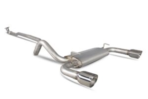 Scorpion Exhaust Non-Res Cat-Back Fiat 595 Abarth 1.4 IHI Turbo 2008-2018