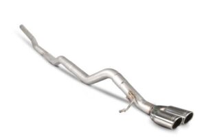 Scorpion Exhaust Non-Res Cat/DPF-Back Volkswagen Transporter T5 2.5 TDi SWB/LWD 2WD 2003-2009