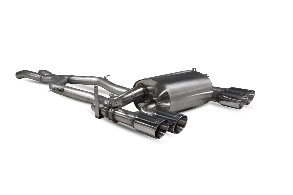 Scorpion Exhaust Non-Res Cat-Back System With Electronic Valves Daytona Tailpipe BMW M4 F82/F83 GPF & Non-GPF Model 2014-2020