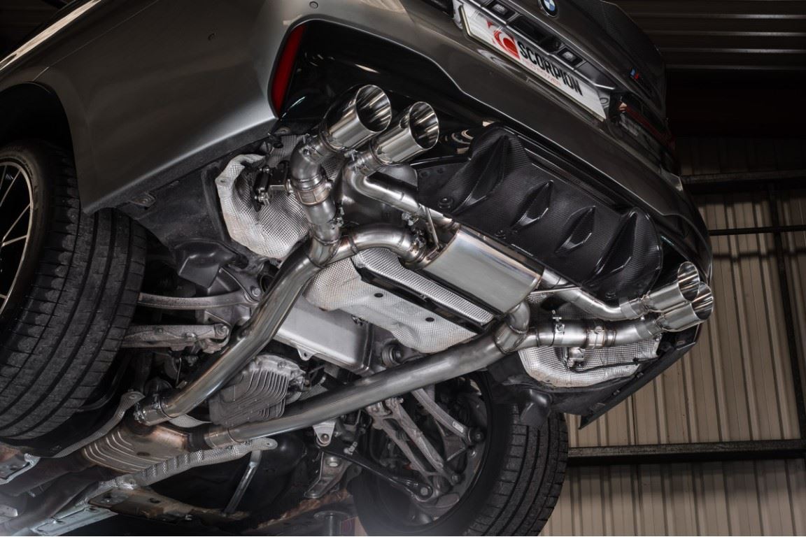 Scorpion Daytona Half System With Electronic valves BMW M5 F90 Pre & Post LCI 2017-2022