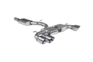 Scorpion Exhaust Resonated Cat/GPF-Back system Audi S3 8Y Sportback 2020-2026