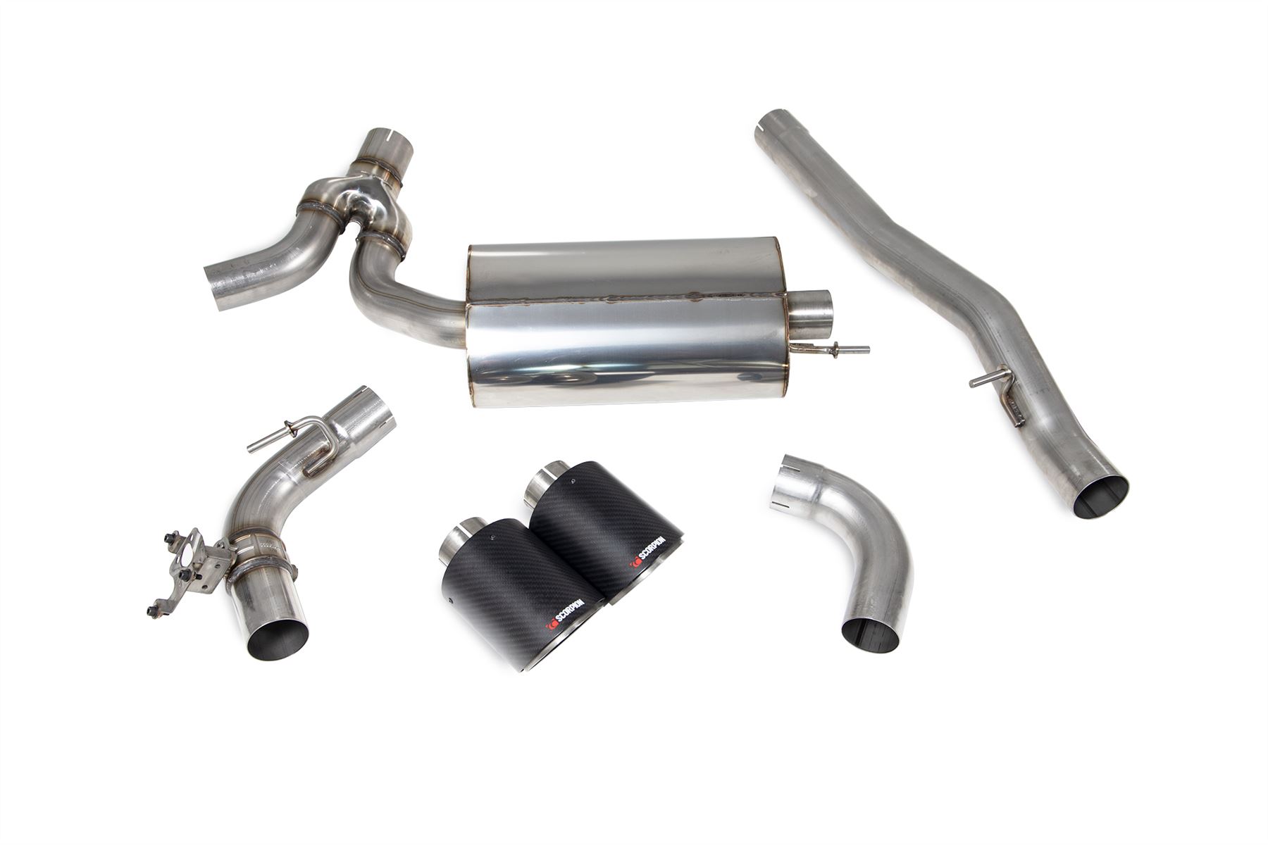 Scorpion Exhaust GPF-Back System with valve BMW M135i xDrive (F40) GPF model 2019-2024