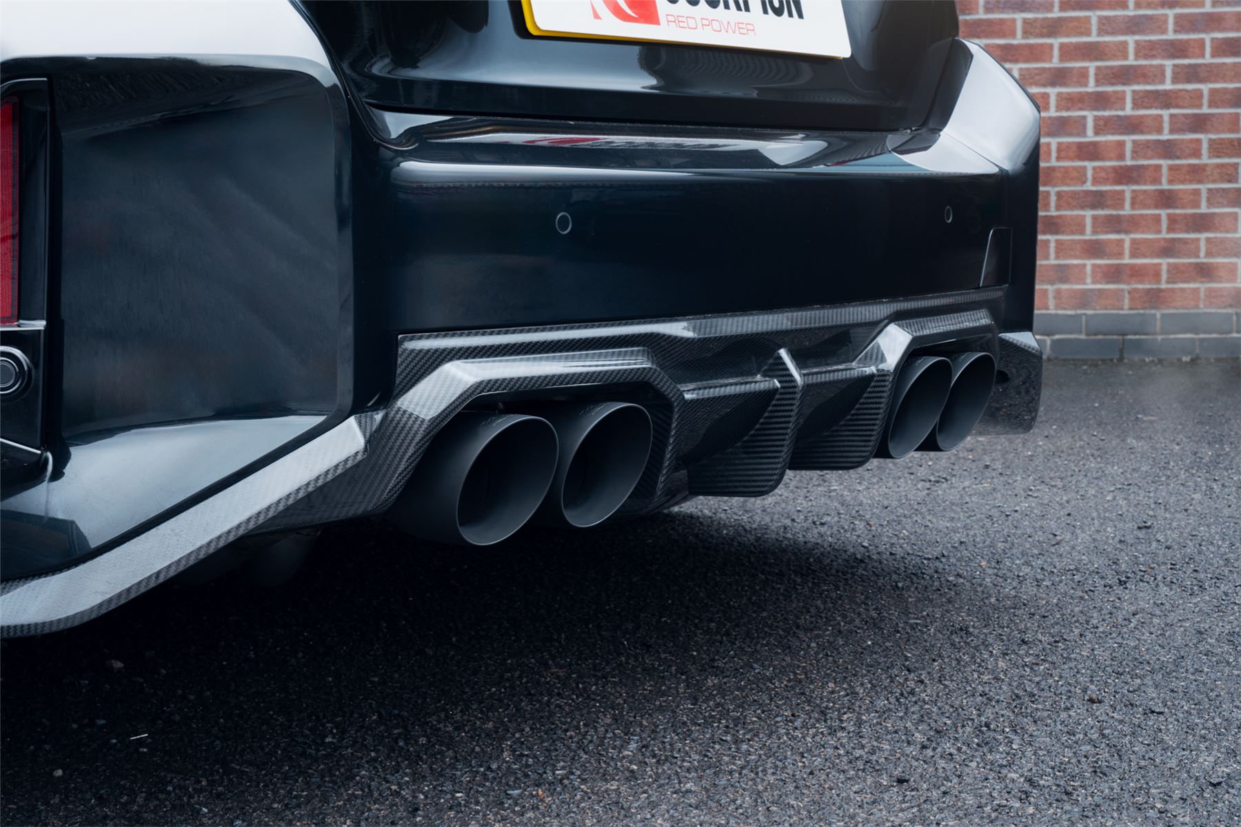 Scorpion Exhaust Half System Black Ceramic Daytona Trims BMW M2 G87 ROW Non-GPF Model 2022-2026