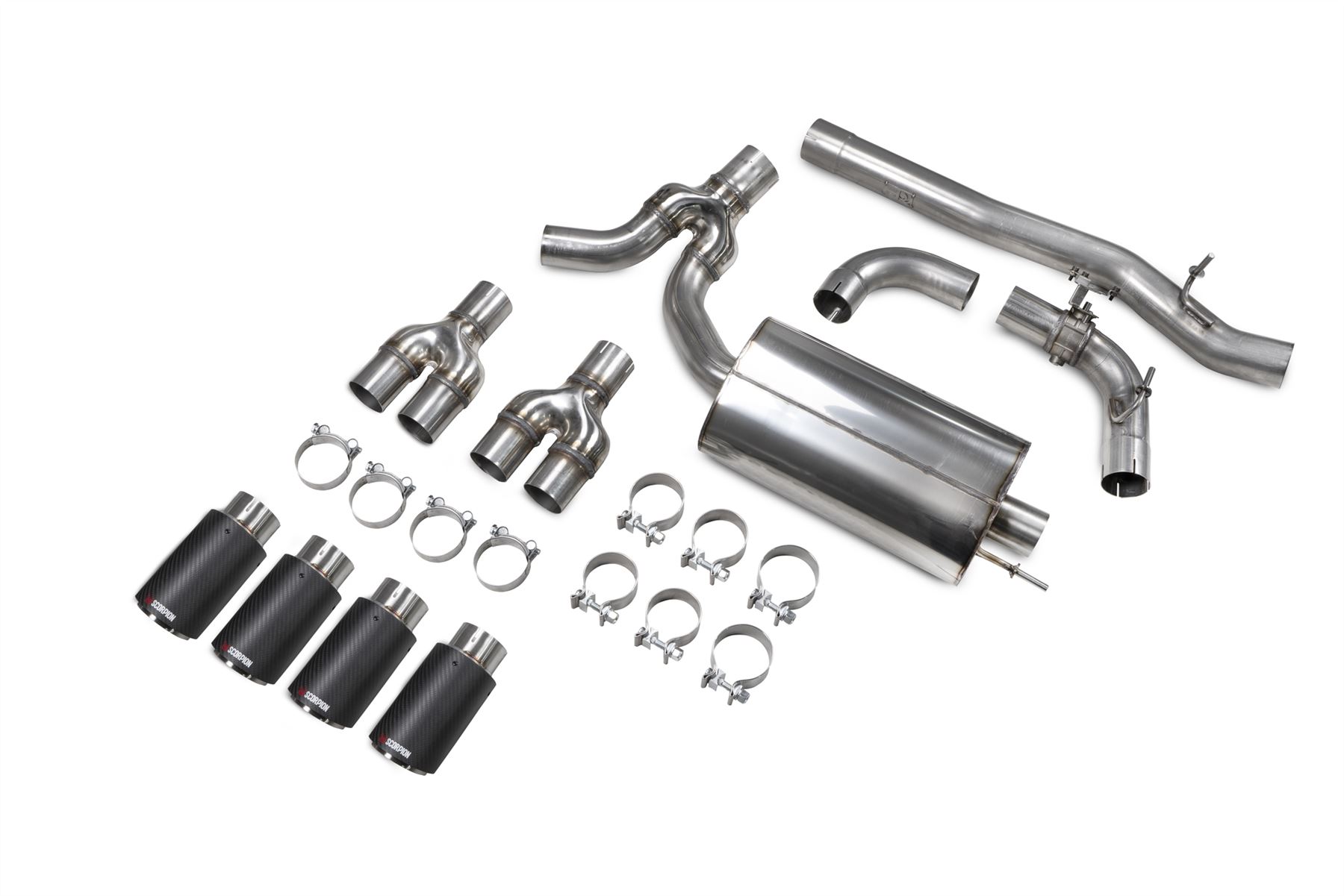 Scorpion Exhaust GPF-Back System (Valved) BMW M235i F44 Gran Coupe xDrive 2019-2024
