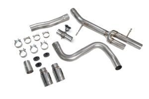 Scorpion Exhaust Predator GPF-Back System With Electronic Valve Daytona Tailpipe Ford Fiesta MK8.5 ST 2022-2024