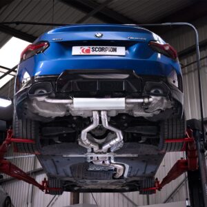 Scorpion Exhaust GPF Back System Electronic Valve BMW M240i G42 GPF Model 2021-2026
