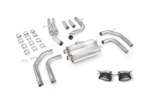 Scorpion Exhaust Non-Resonated GPF-Back System Non Valved Ascari RS Tailpipe Audi RS3 8Y Sportback 2021-2026