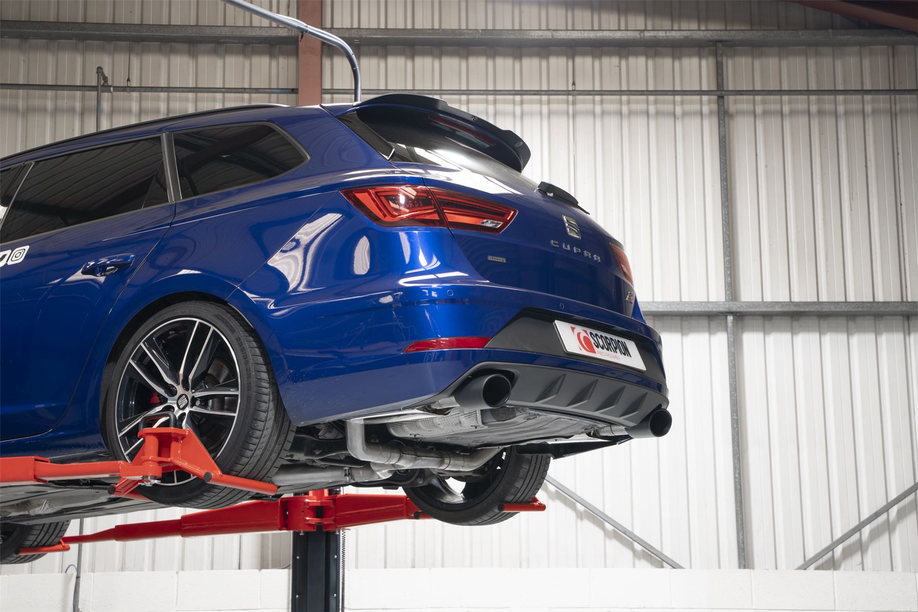 Scorpion Exhaust Resonated GPF Back Seat Leon Cupra ST 300 4Drive 2018-2022