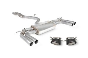 Scorpion Exhaust Non-Resonated GPF-Back System With Valves Ascari RS Tailpipe Audi RS3 8Y Sportback 2021-2026