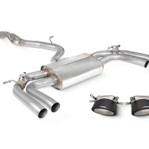 Scorpion Exhaust Non-Resonated GPF-Back System With Valves Ascari RS Tailpipe Audi RS3 8Y Sportback 2021-2026