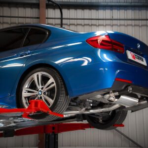 Scorpion Exhaust Non-Res Cat-Back System Carbon Trims BMW 340i F30/F31 2015-2018