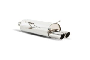 Scorpion Exhaust Rear Silencer Only Monaco Tailpipe BMW 325 E46 2000-2006