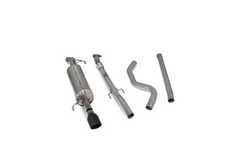 Scorpion Exhaust Non-Res Cat-Back (Black) Vauxhall Corsa E 1.0 Turbo Non-GPF Model 2014-2019